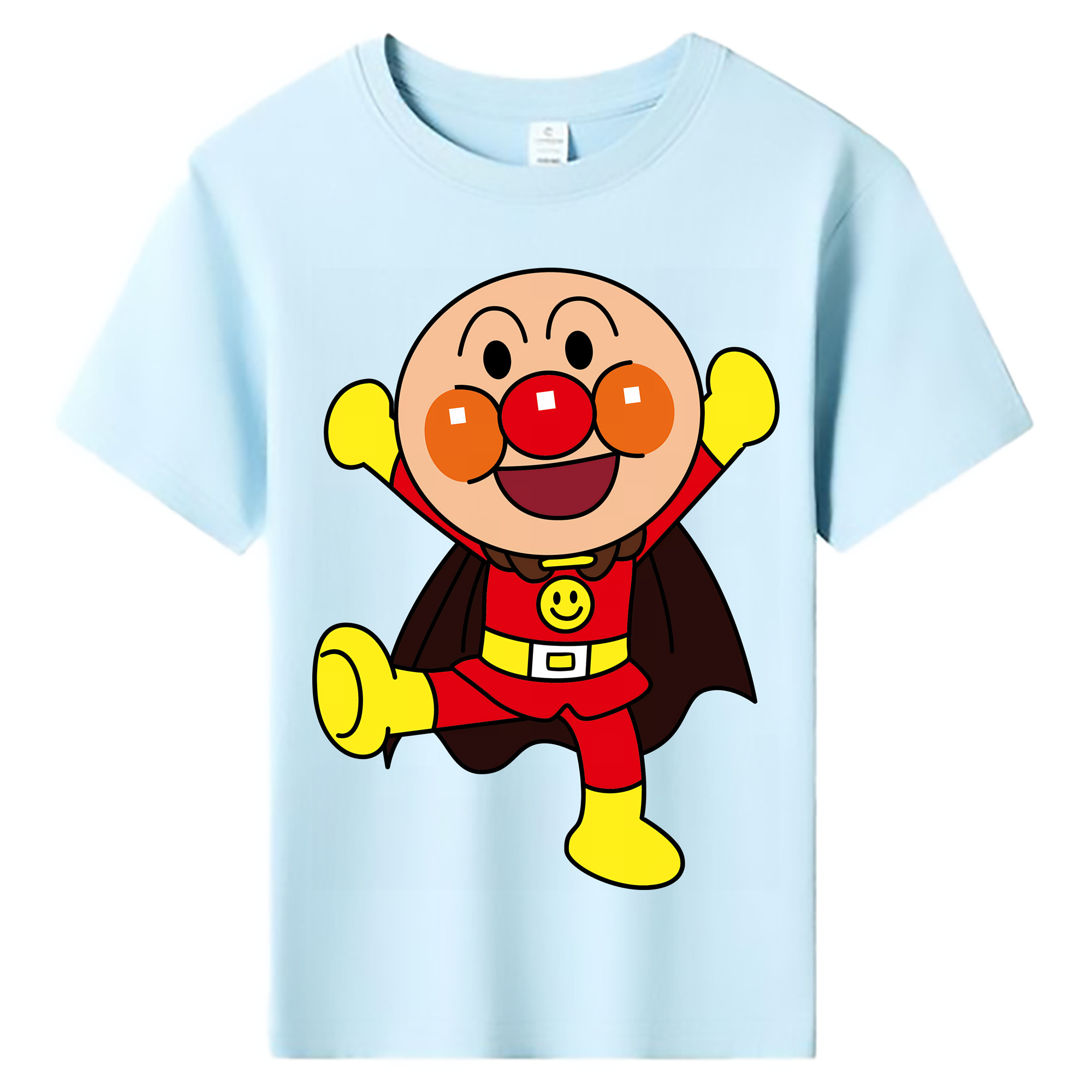 （画像用） アンパンマン Anpanman 綿100％キッズTシャツ（フロントプリント）